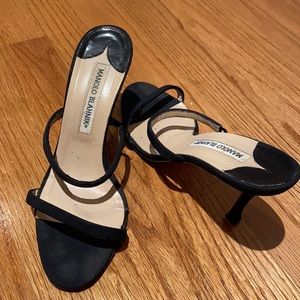 Black Manolo Blahnik